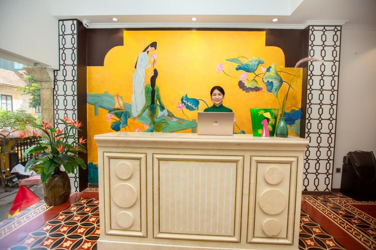 Hanoi Center Silk Boutique Hotel & Travel Bagian luar foto